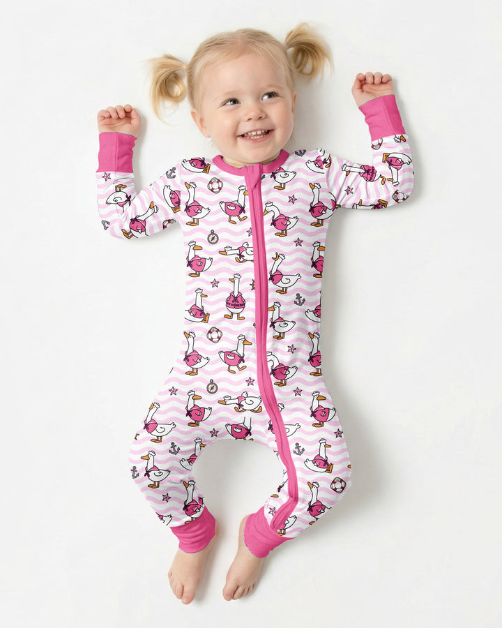 Silly Goose Sailor Bamboo Convertible Zippy