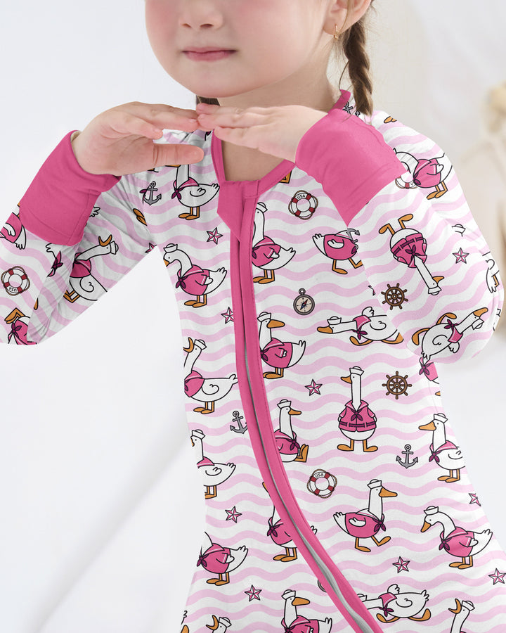 Silly Goose Sailor Bamboo Convertible Zippy