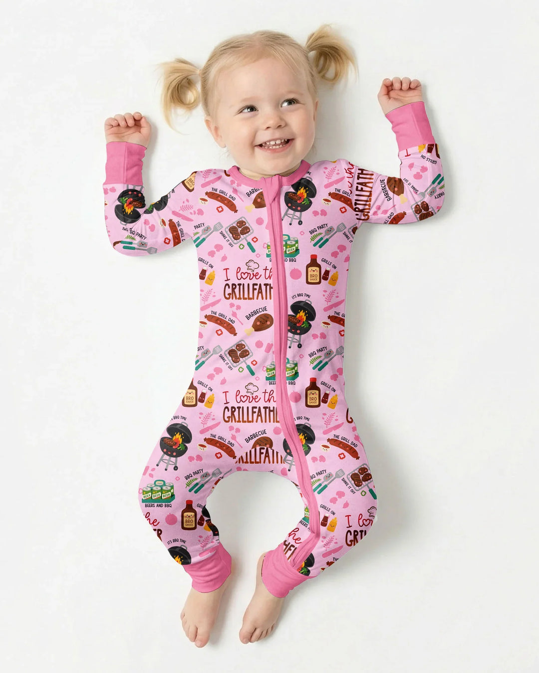 Gerippte Babykleidung mit individuellem Foto - Weich &amp; Skizzenhaft