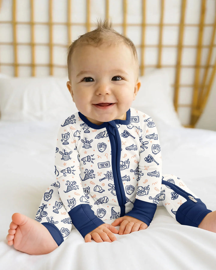 Gerippte Babykleidung mit individuellem Foto - Weich &amp; Skizzenhaft