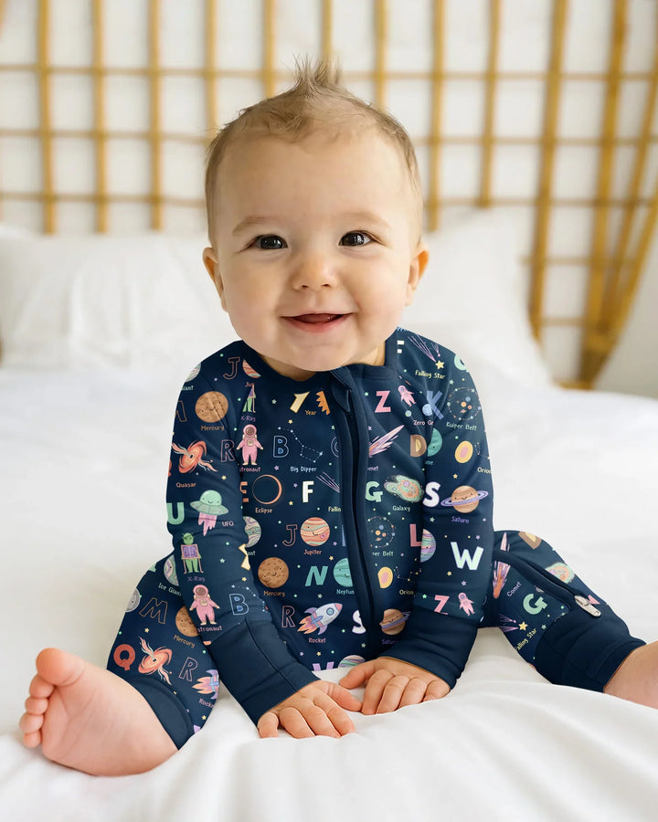 Gerippte Babykleidung mit individuellem Foto - Weich &amp; Skizzenhaft