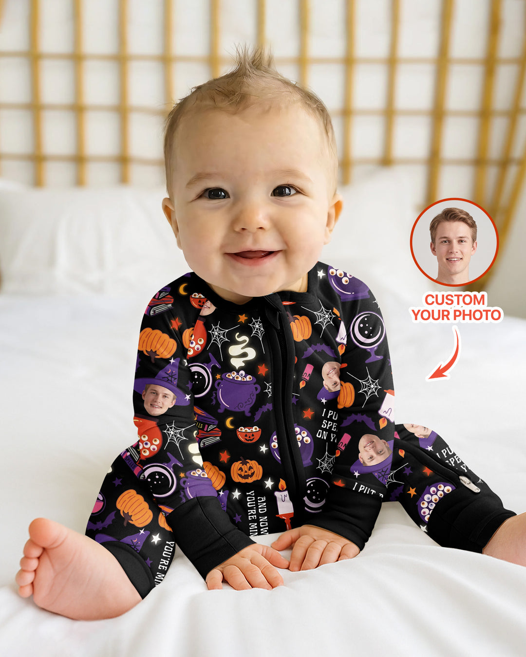 Halloween Little Witch Bamboo Convertible Zippy