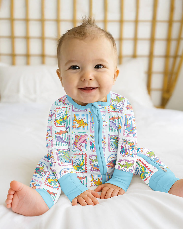 Shark Tropical Bamboo Convertible Zippy