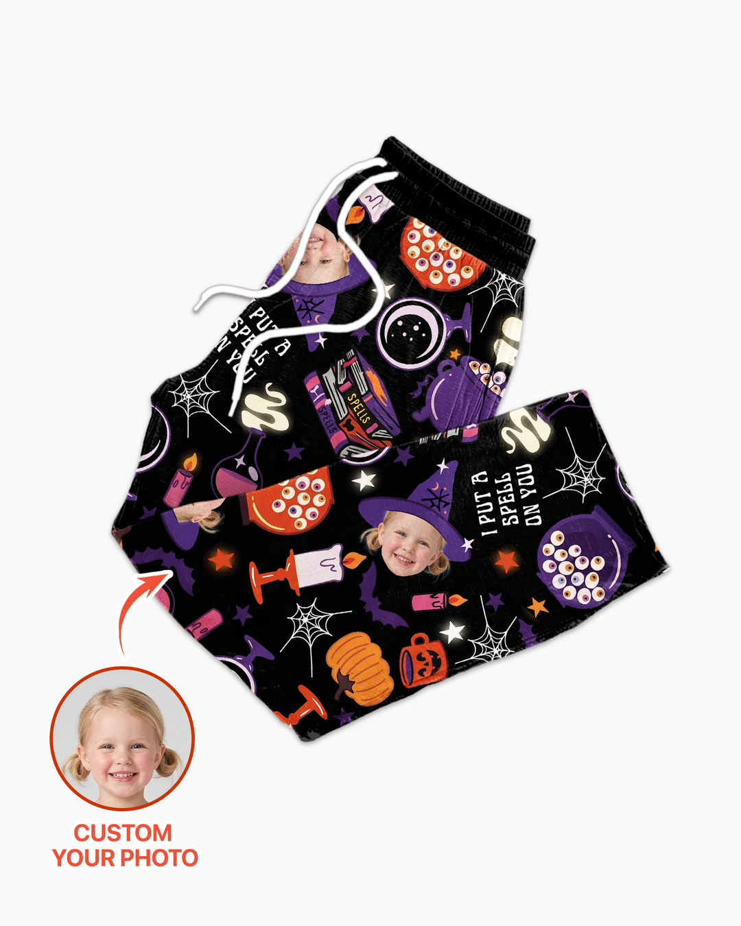 Halloween Little Witch Bamboo Men's Pajama Set