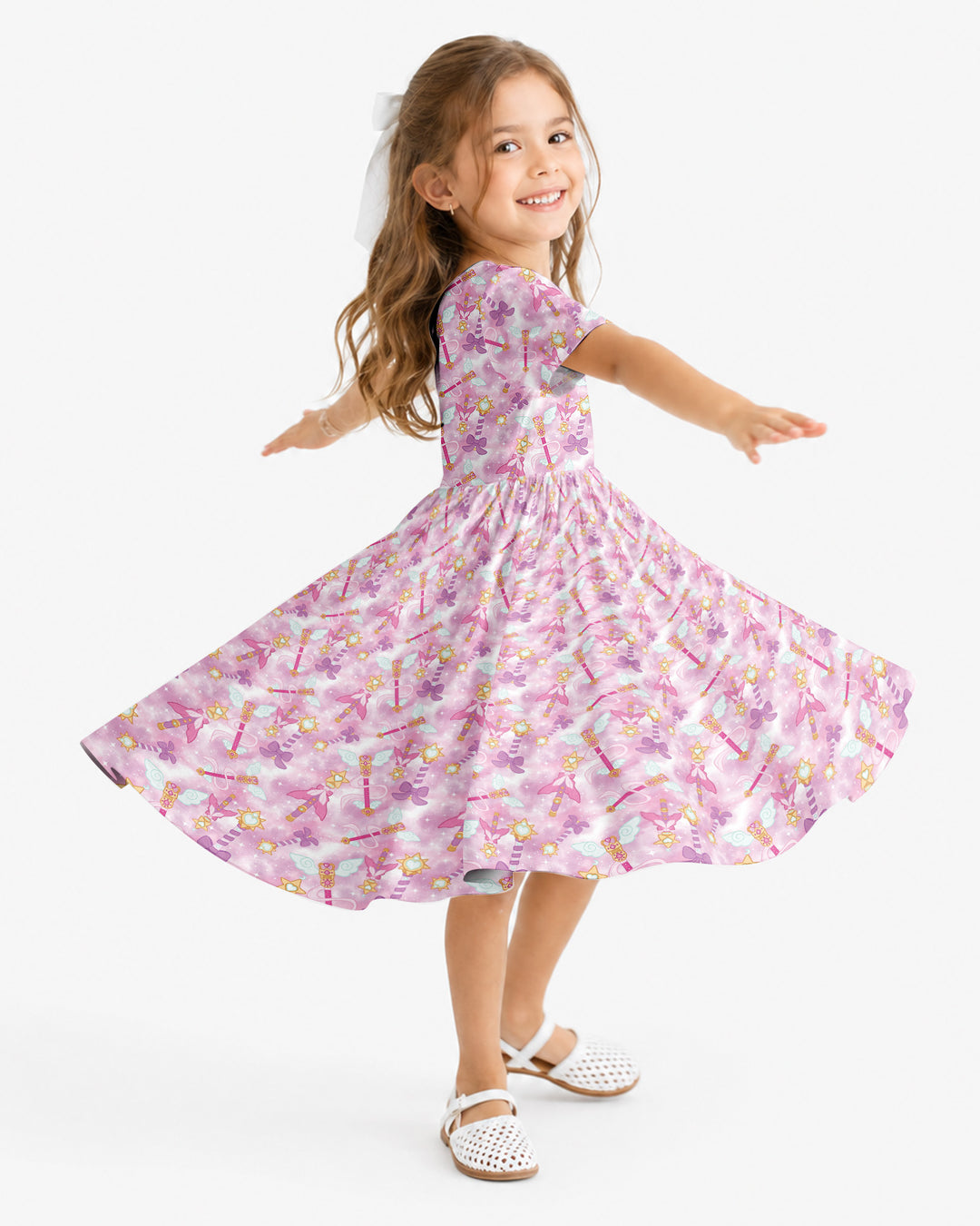 Vorlage Bambus Twirl Kleid