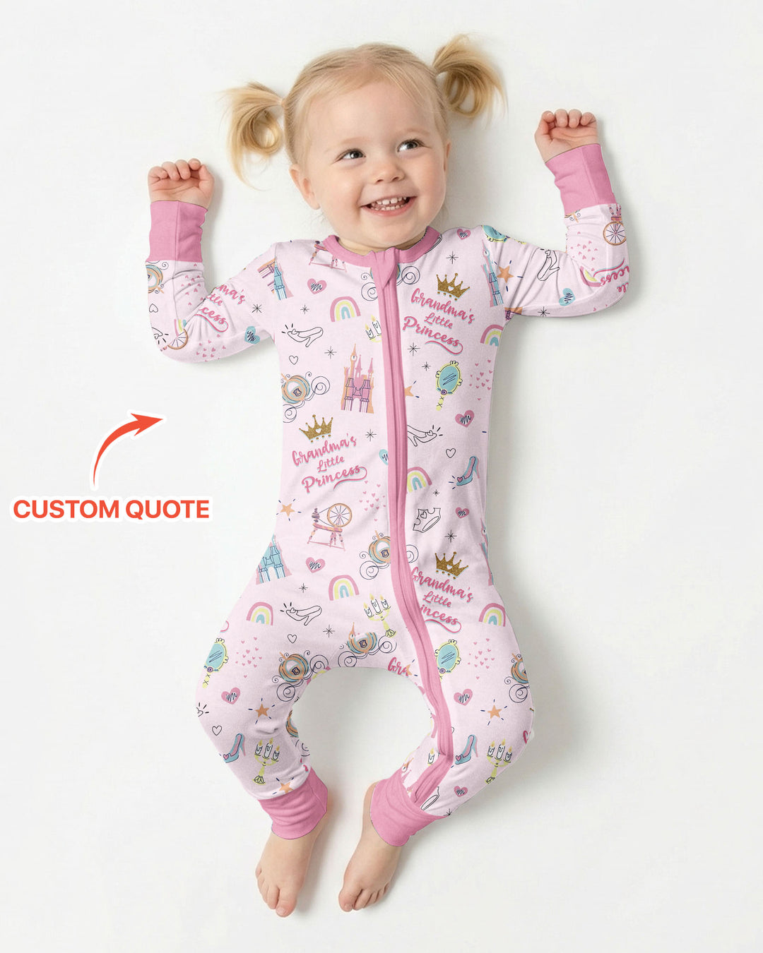 Grandma's Little Princess Bamboo Convertible Zippy