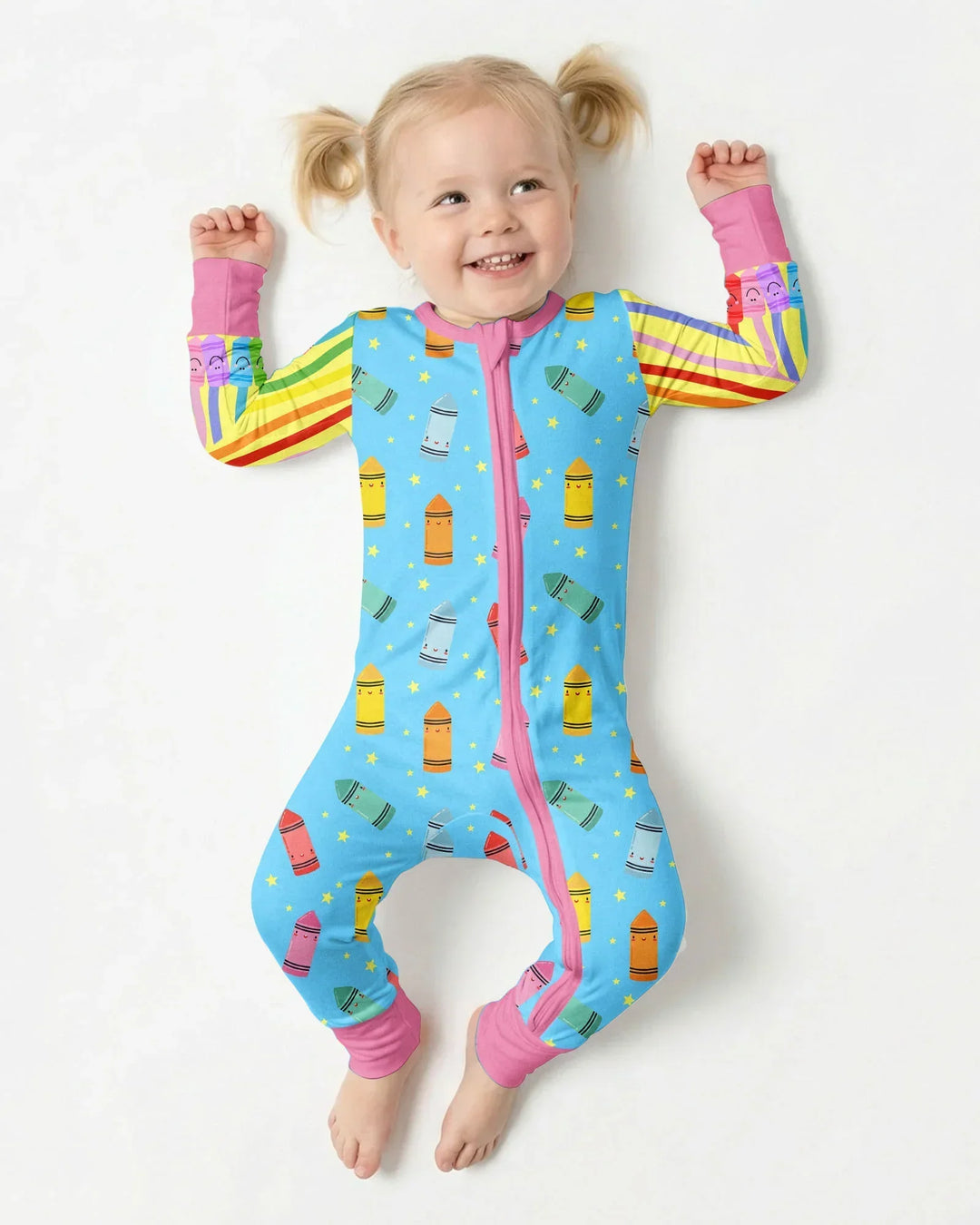 Gerippte Babykleidung mit individuellem Foto - Weich &amp; Skizzenhaft