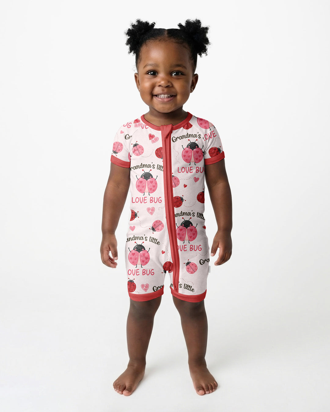Grandma's Little Love Bug Bamboo Shorty Zippy