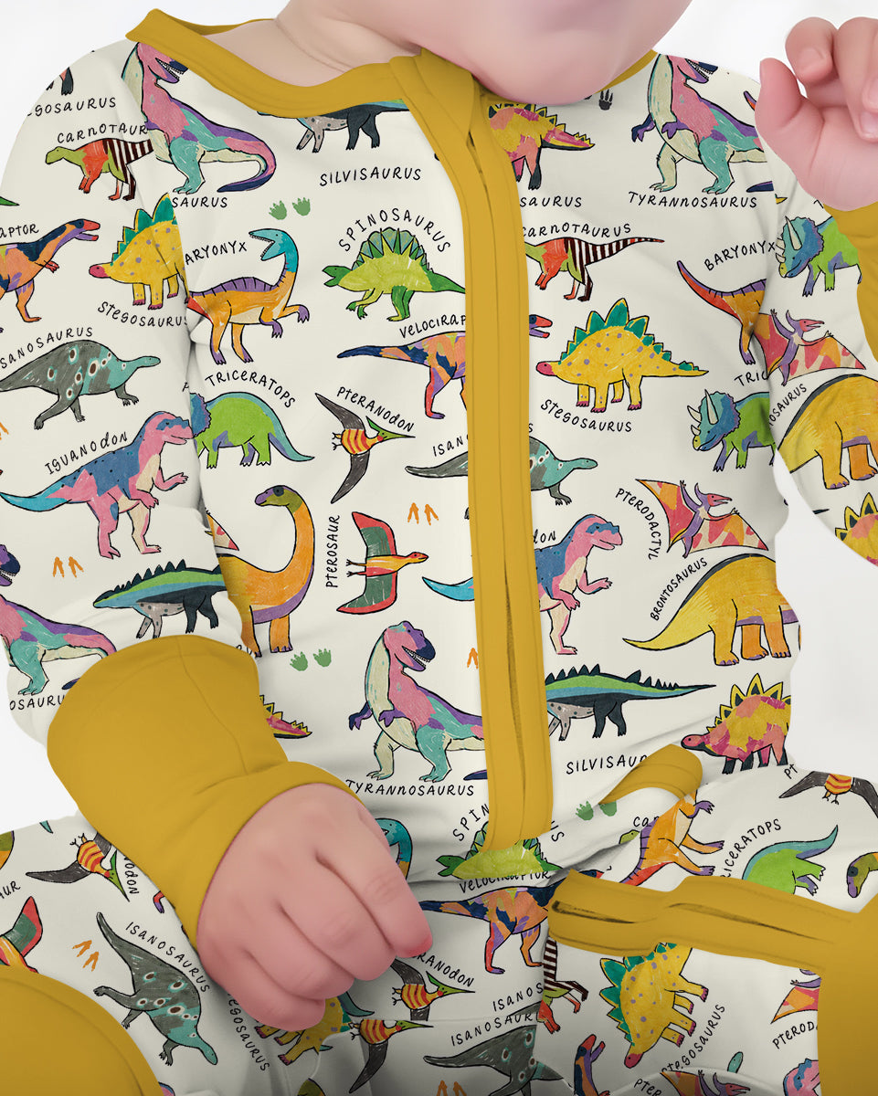 Little Dino World Bamboo Convertible Zippy