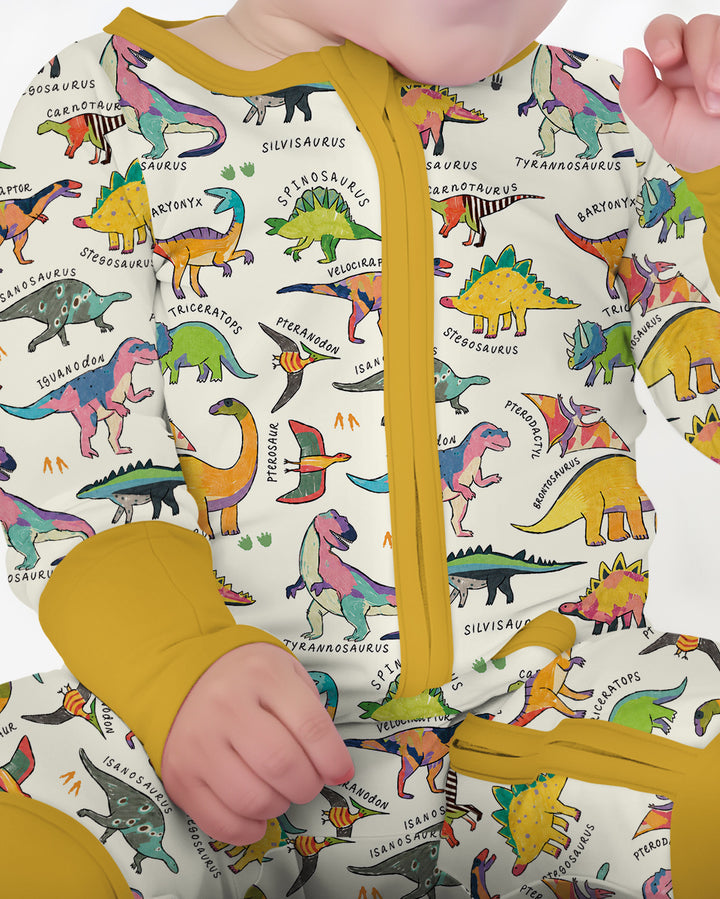 Little Dino World Bamboo Convertible Zippy