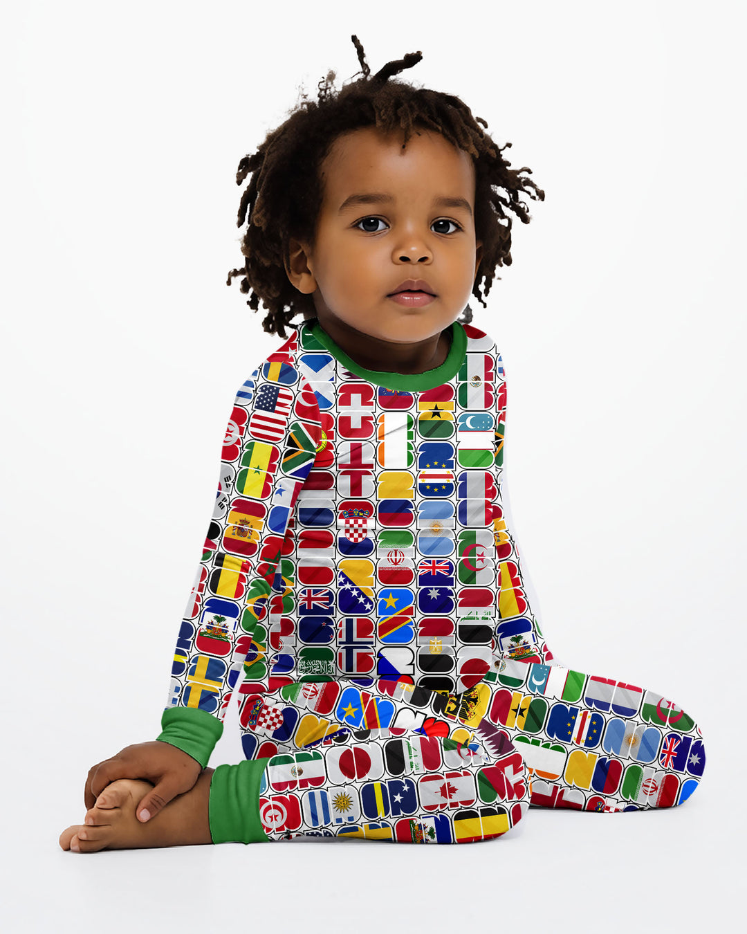 We Are 26 Family Matching Bamboo Two Piece Long Sleeve Pajama Set