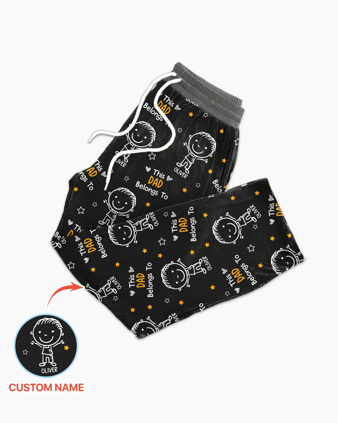 Vorlage Benutzerdefiniertes Herren-Pyjama-Set