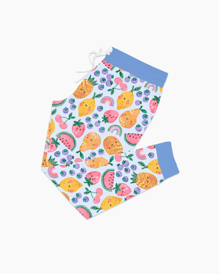 Plantilla de conjunto de pijama de mujer de bambú