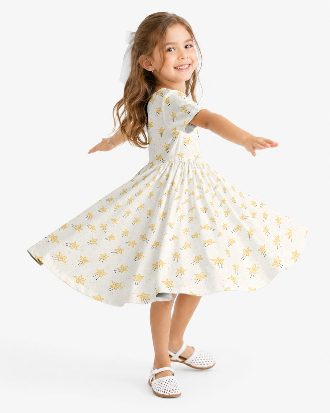 Vorlage Bambus Twirl Kleid