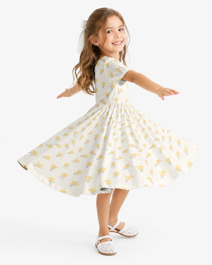Vorlage Bambus Twirl Kleid