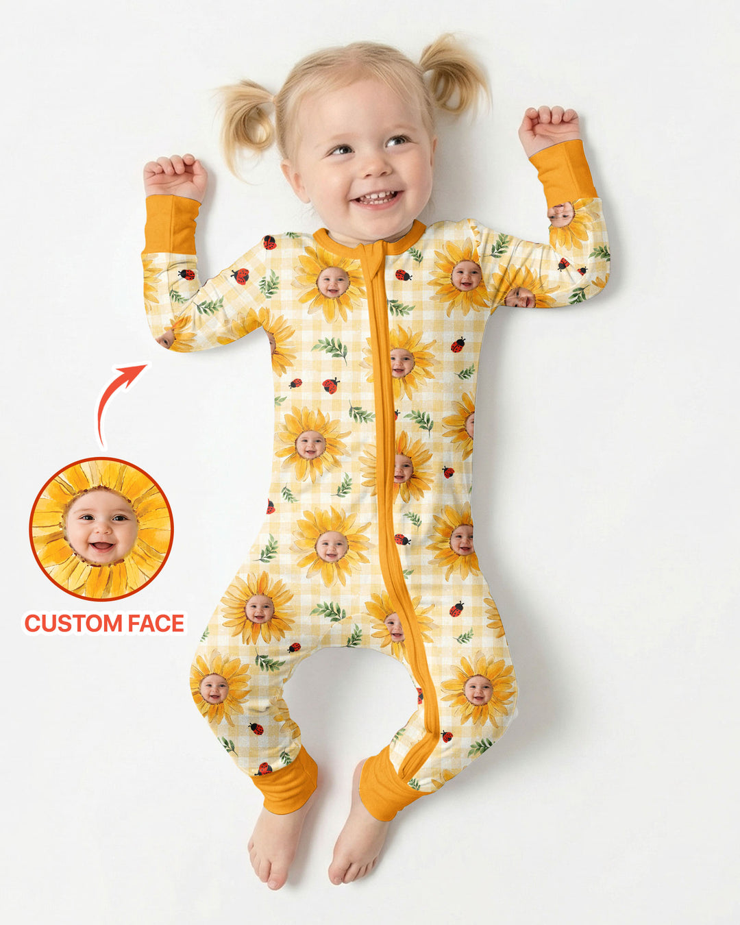 Custom Photo Be The Sunshine Bamboo Convertible Zippy