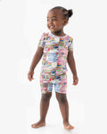 Sweet School Adventure Bamboo Women Short Sleeve Short Pajama Set