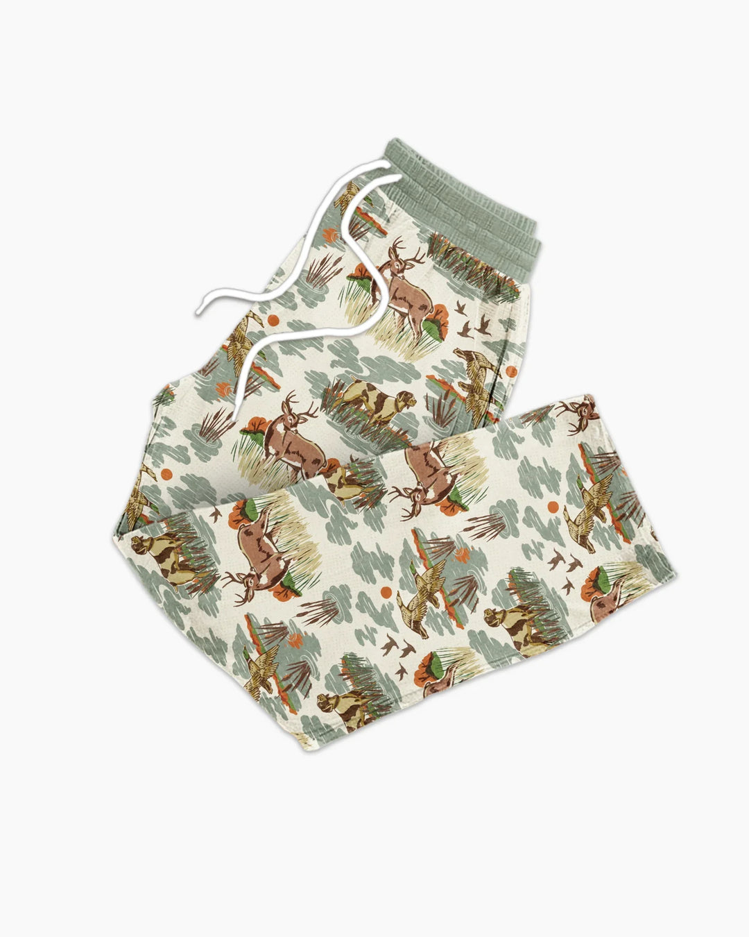 Vintage Hunting Season Daddy& Me Matching Bamboo Men's Pajama Set