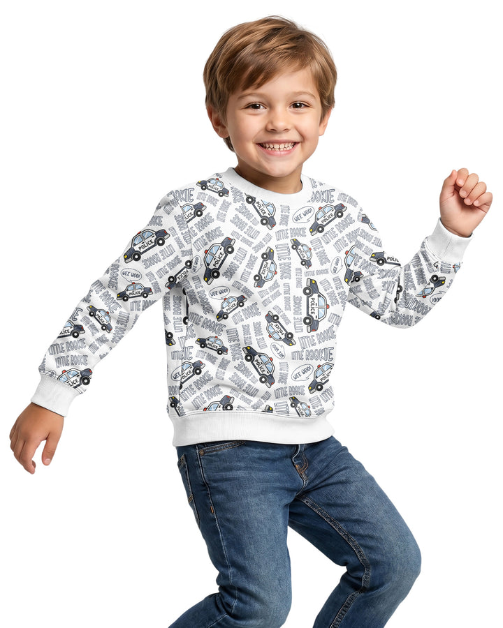 Little Rookie Bamboo Crewneck Sweatshirt