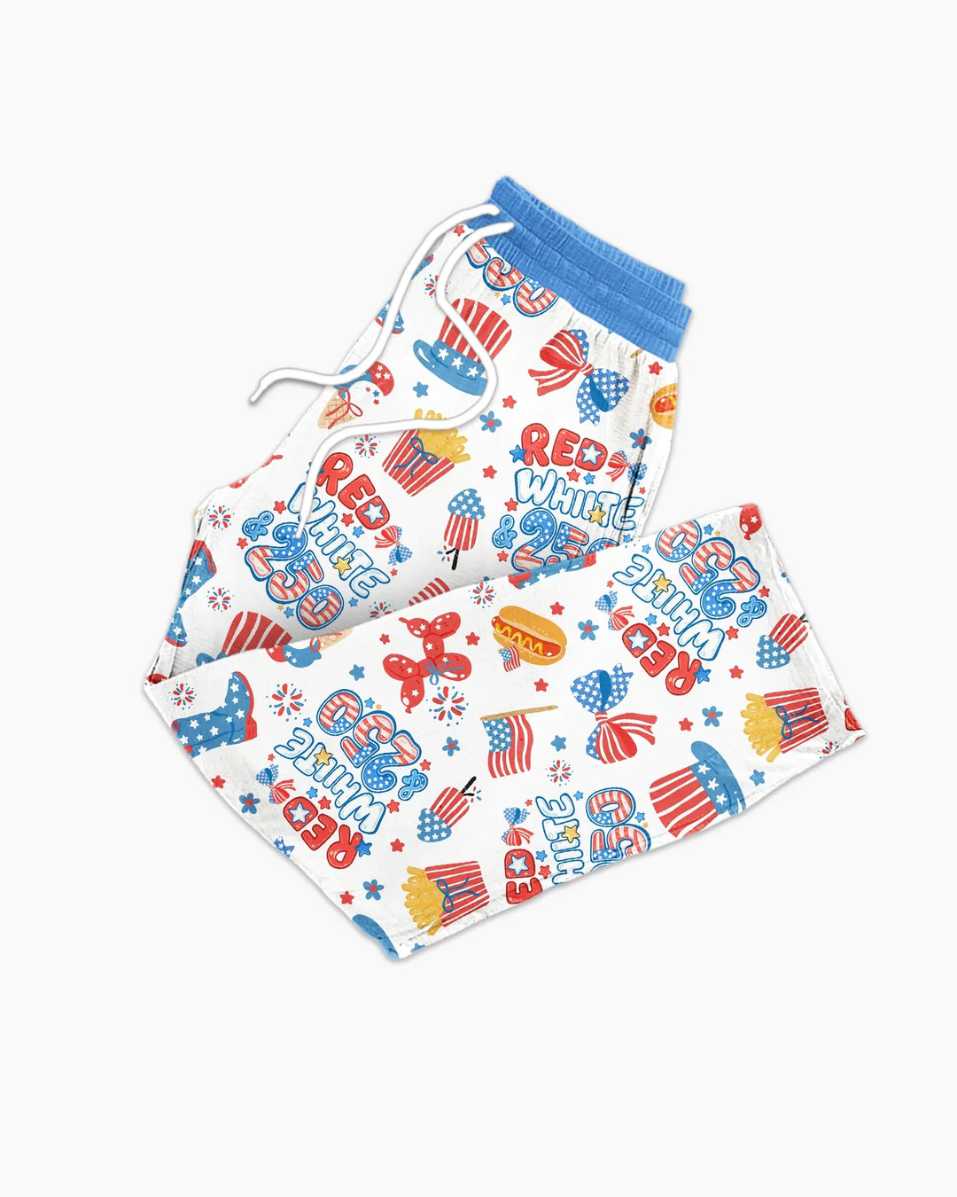 Red White & 250 Bamboo Men's Pajama Set