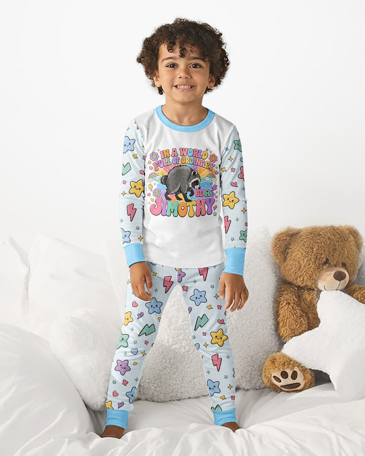 Be a Jimothy Bamboo Two Piece Long Sleeve Pajama Set