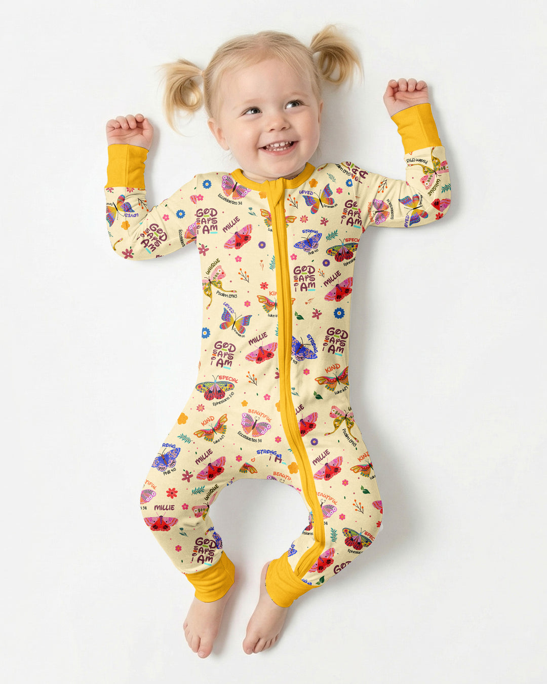 Gerippte Babykleidung mit individuellem Foto - Weich &amp; Skizzenhaft