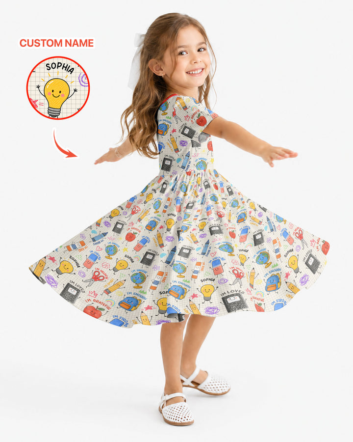 Vorlage Bambus Twirl Kleid
