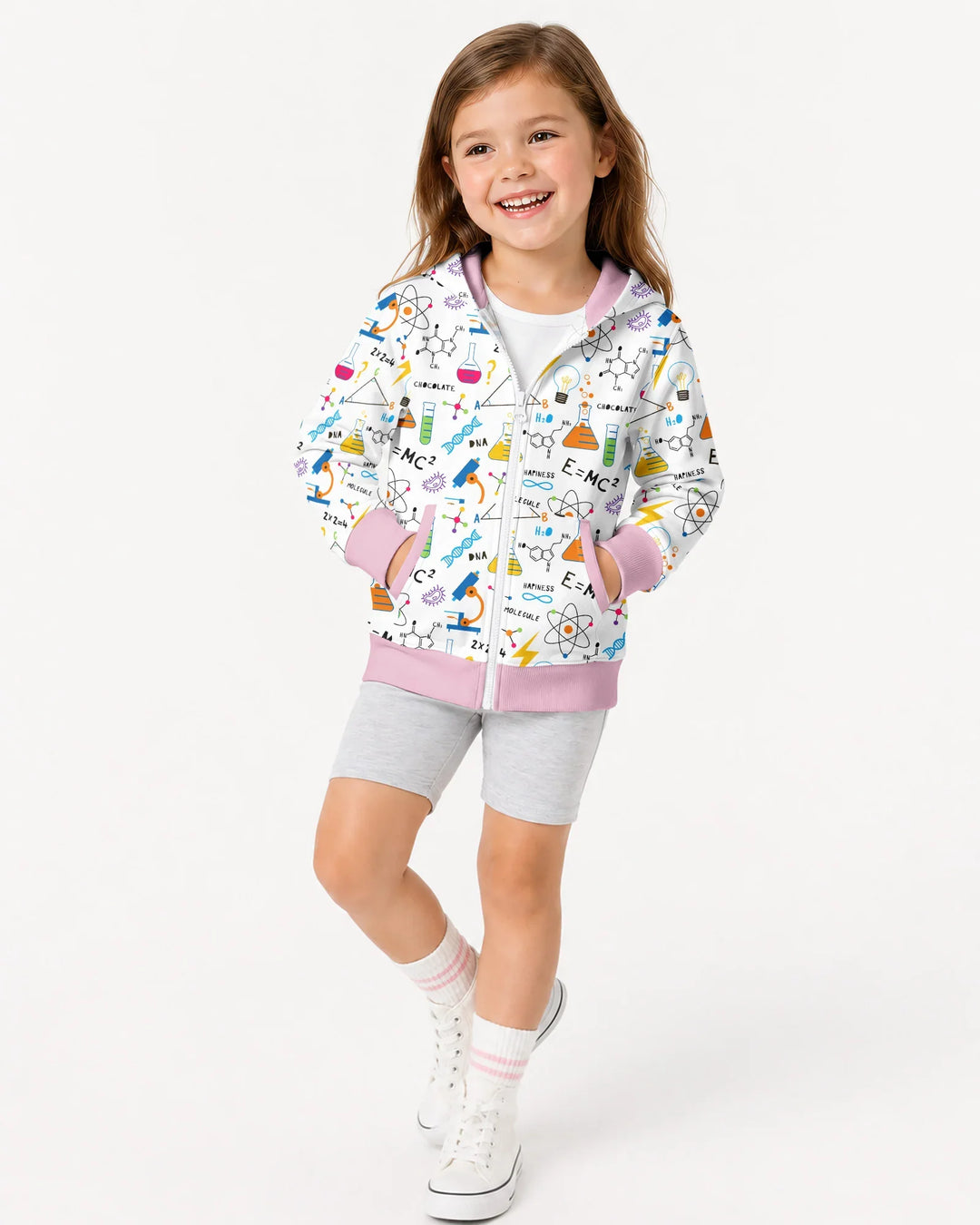 Science Explorer Family Matching Bamboo Zip Hoodie