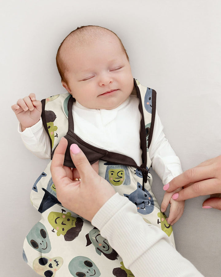 Halloween Face Bamboo Sleep Bag