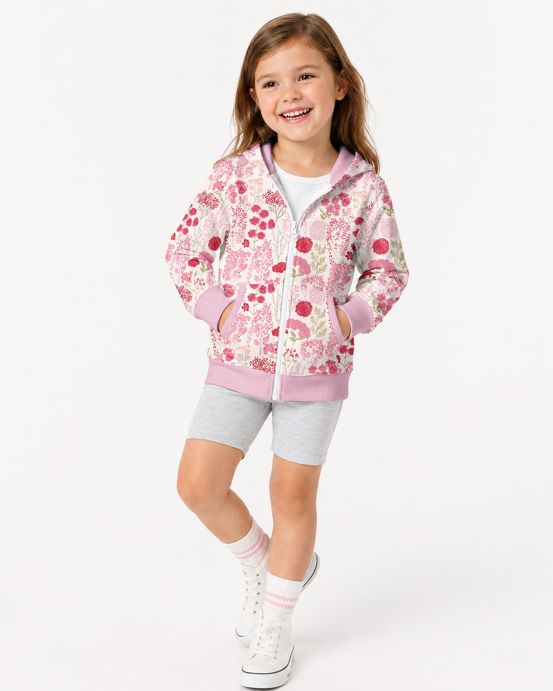 Sudadera con capucha y cremallera Bamboo para plantilla
