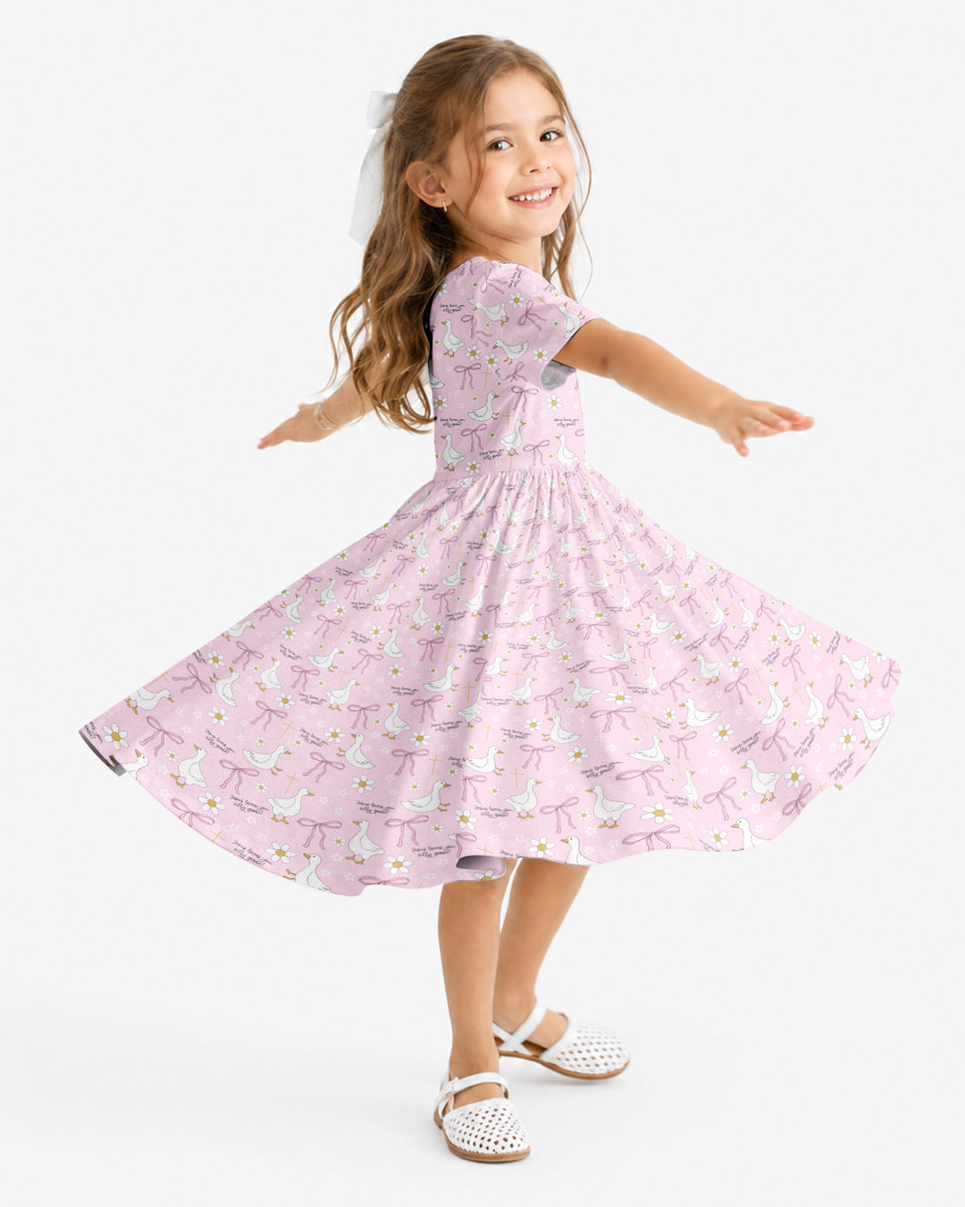 Vorlage Bambus Twirl Kleid