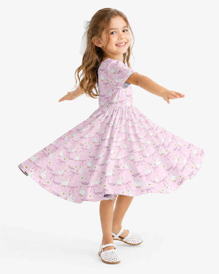 Vorlage Bambus Twirl Kleid