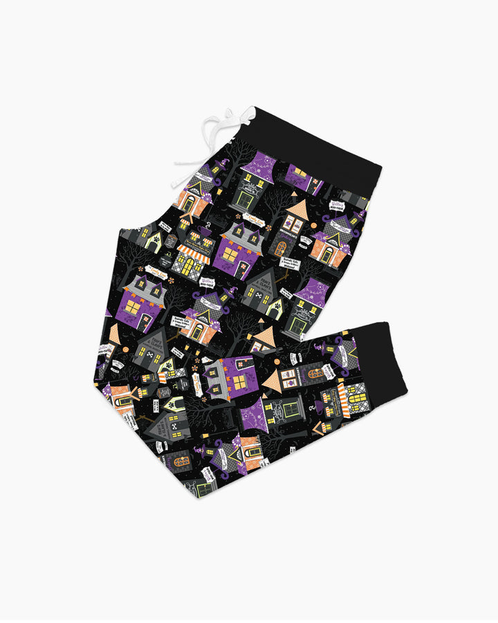 Halloween Hometown Bamboo Women Pajama Set