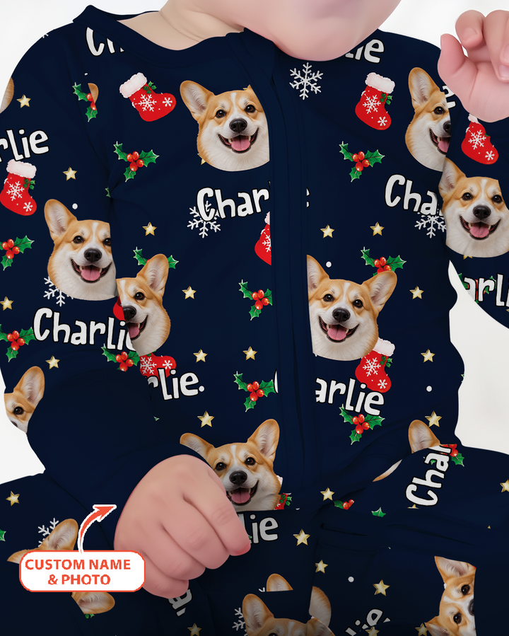 My Furry Christmas Bamboo Convertible Zippy