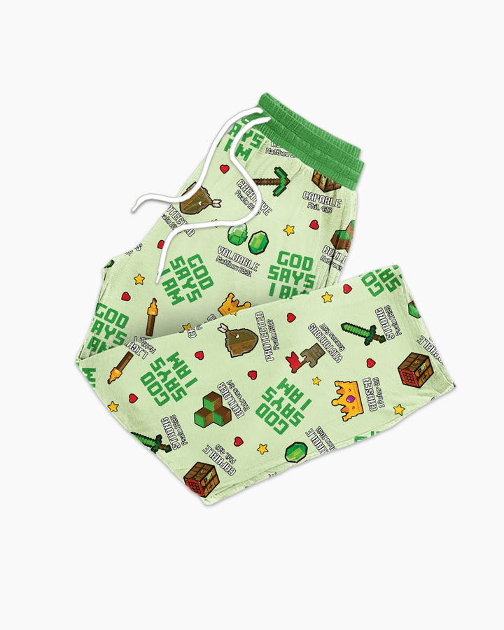 Christian Gamer Bamboo Men's Pajama Set