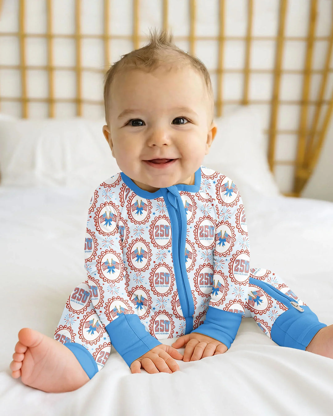 Gerippte Babykleidung mit individuellem Foto - Weich &amp; Skizzenhaft