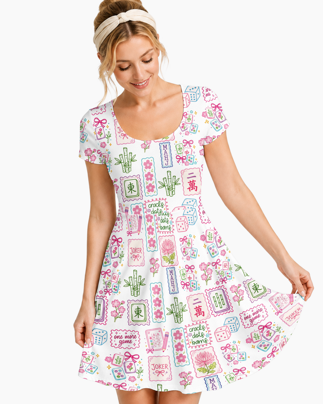 Vorlage Bambus Twirl Kleid