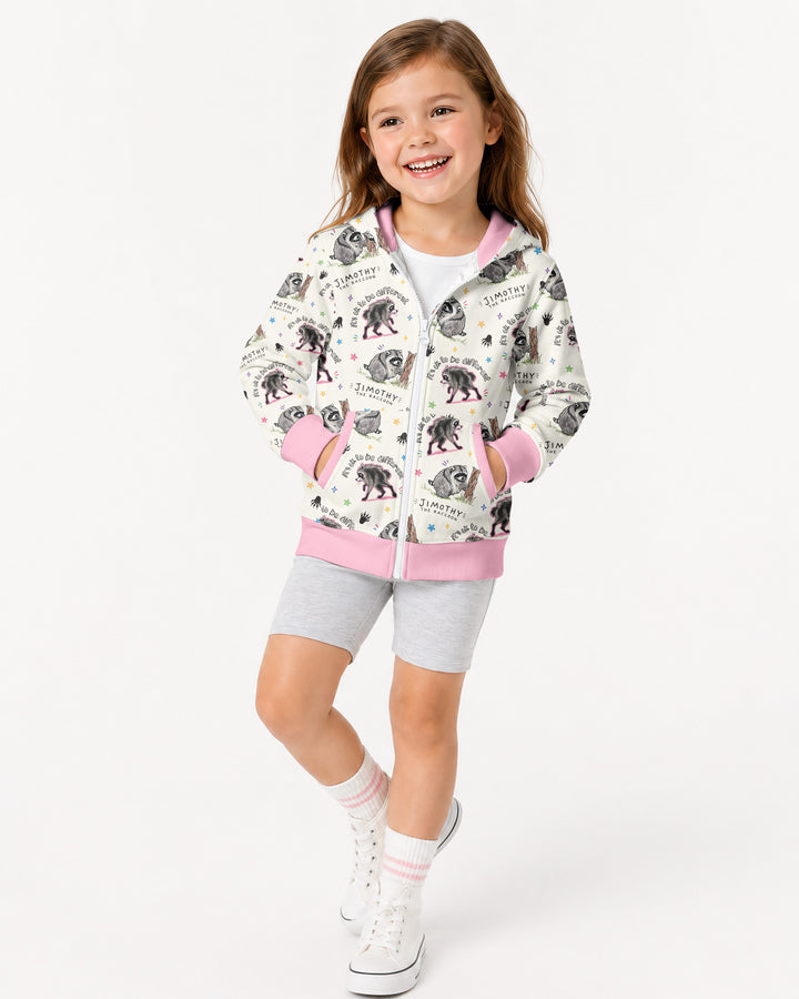 It's Okay to be Jimothy Bamboo Zip Hoodie