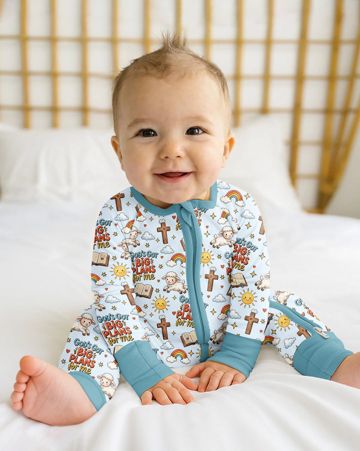 Gerippte Babykleidung mit individuellem Foto - Weich &amp; Skizzenhaft