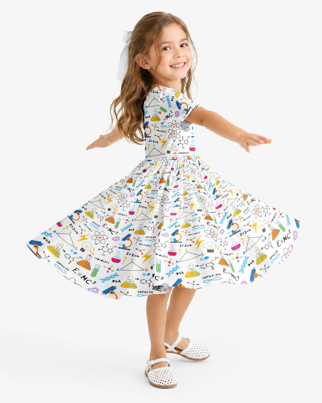 Science Explorer Family Matching Bamboo Twirl Dress