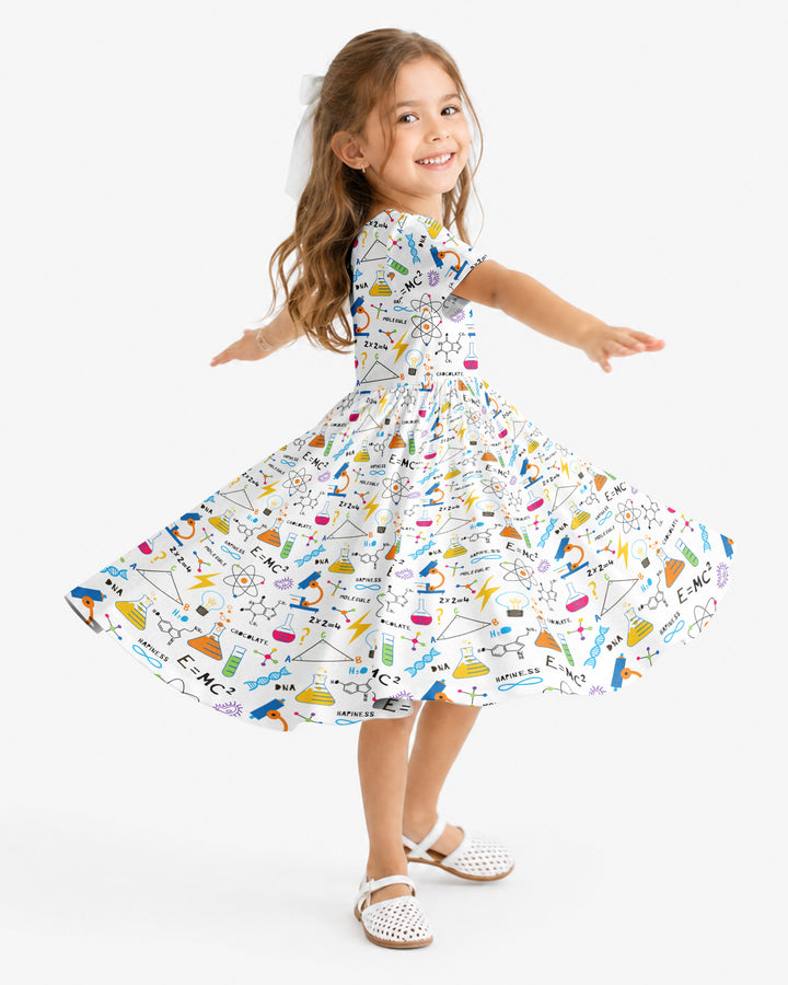 Science Explorer Family Matching Bamboo Twirl Dress