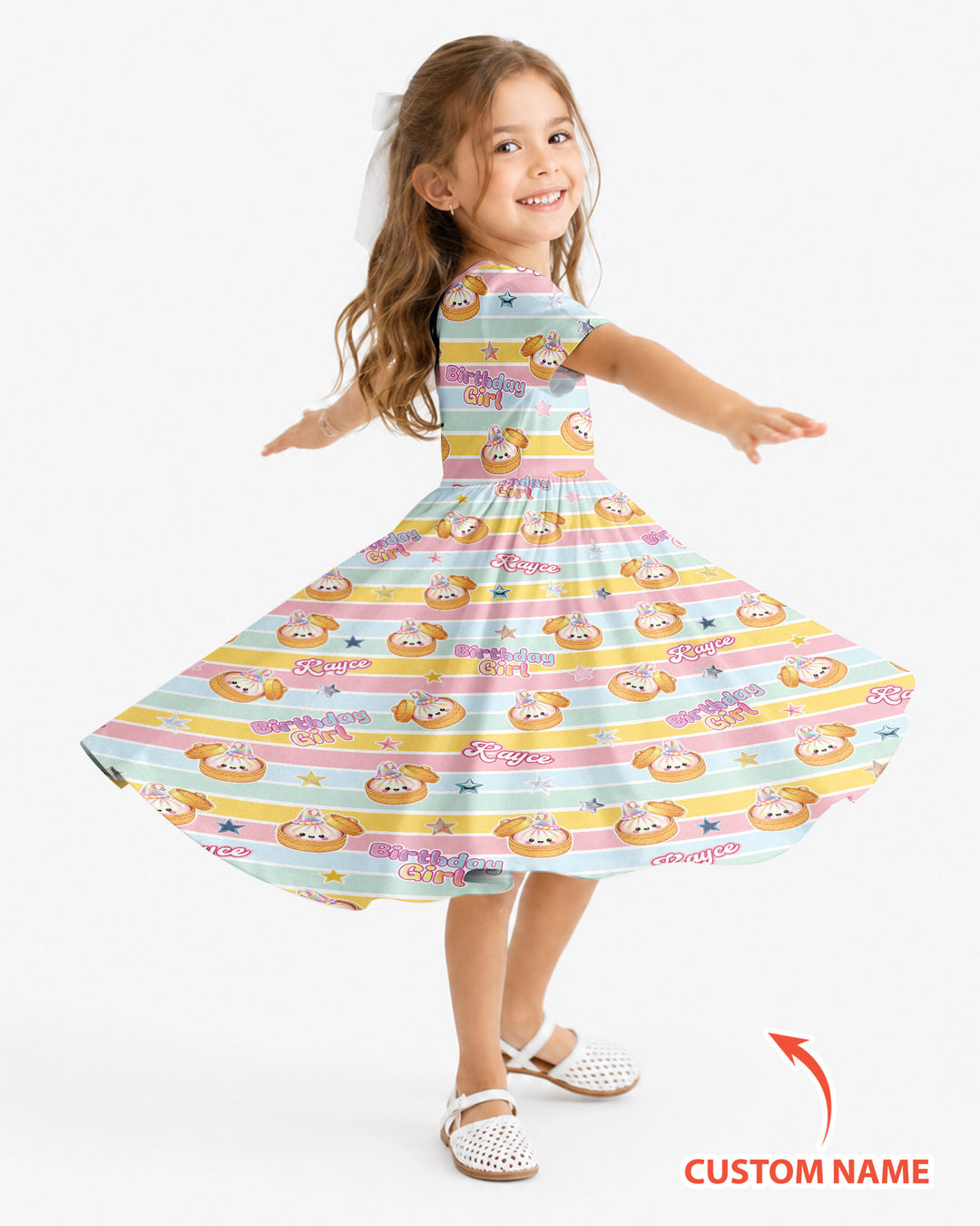 Vorlage Bambus Twirl Kleid