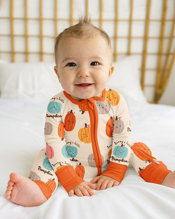 Mommy's Little Pumpkin  Bamboo Convertible Zippy