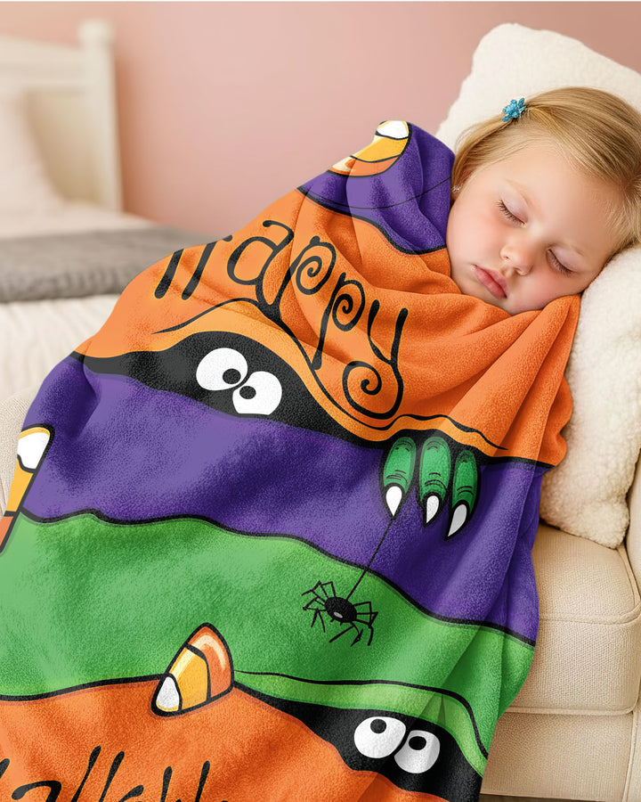 Happy Halloween Bamboo Blanket