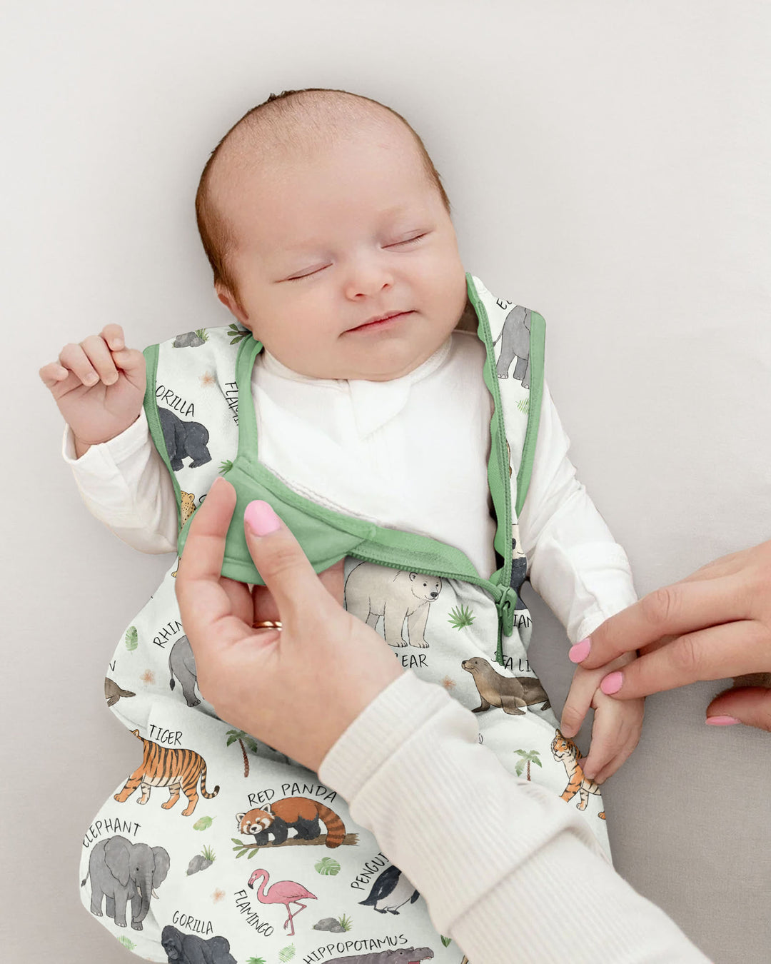 Safari Animals Bamboo Sleep Bag