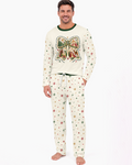 Joy To The World Bamboo Men's Pajama Set