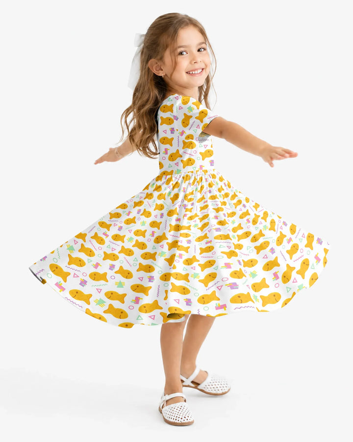 Vorlage Bambus Twirl Kleid
