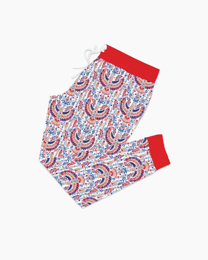 Patriotic Eagle Bamboo Women Pajama Set