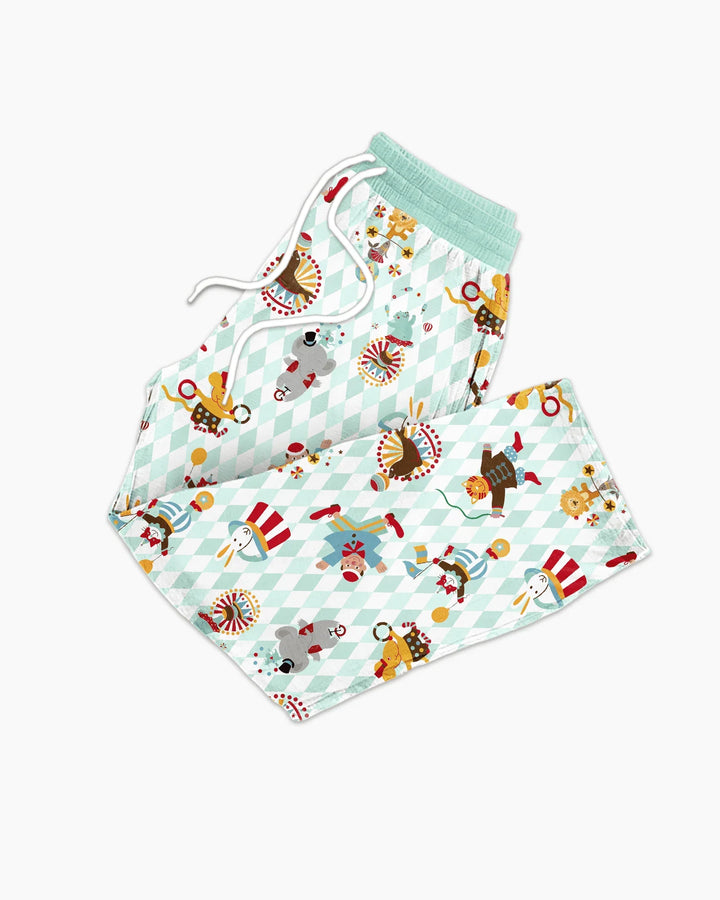Circus Animal Bamboo Men's Pajama Set