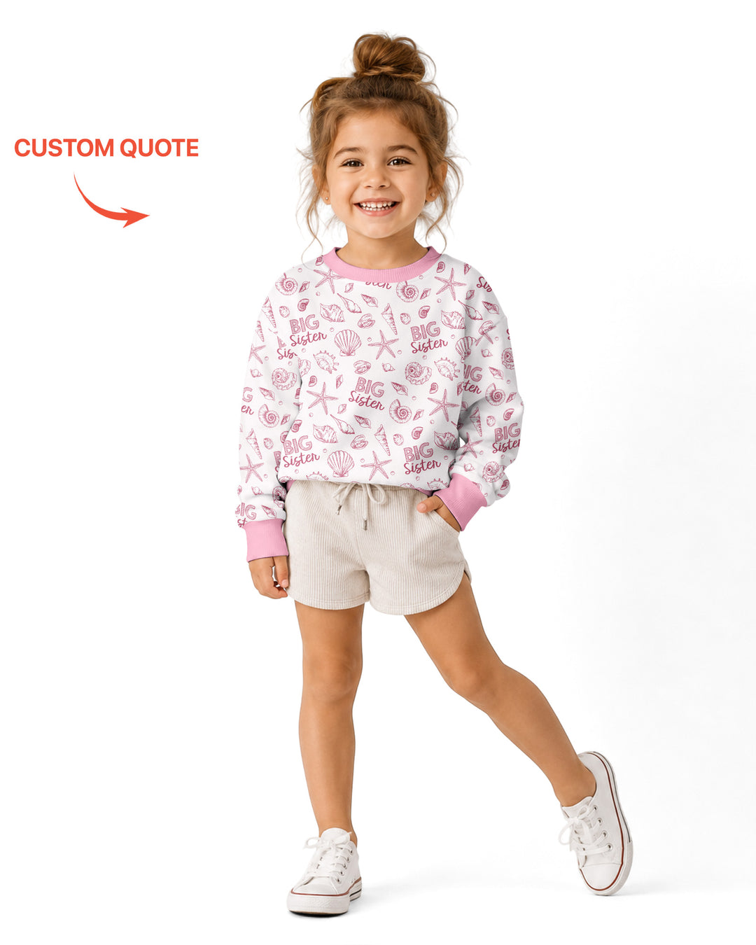 Ramadan Mubarak Bambus Rundhals-Sweatshirt